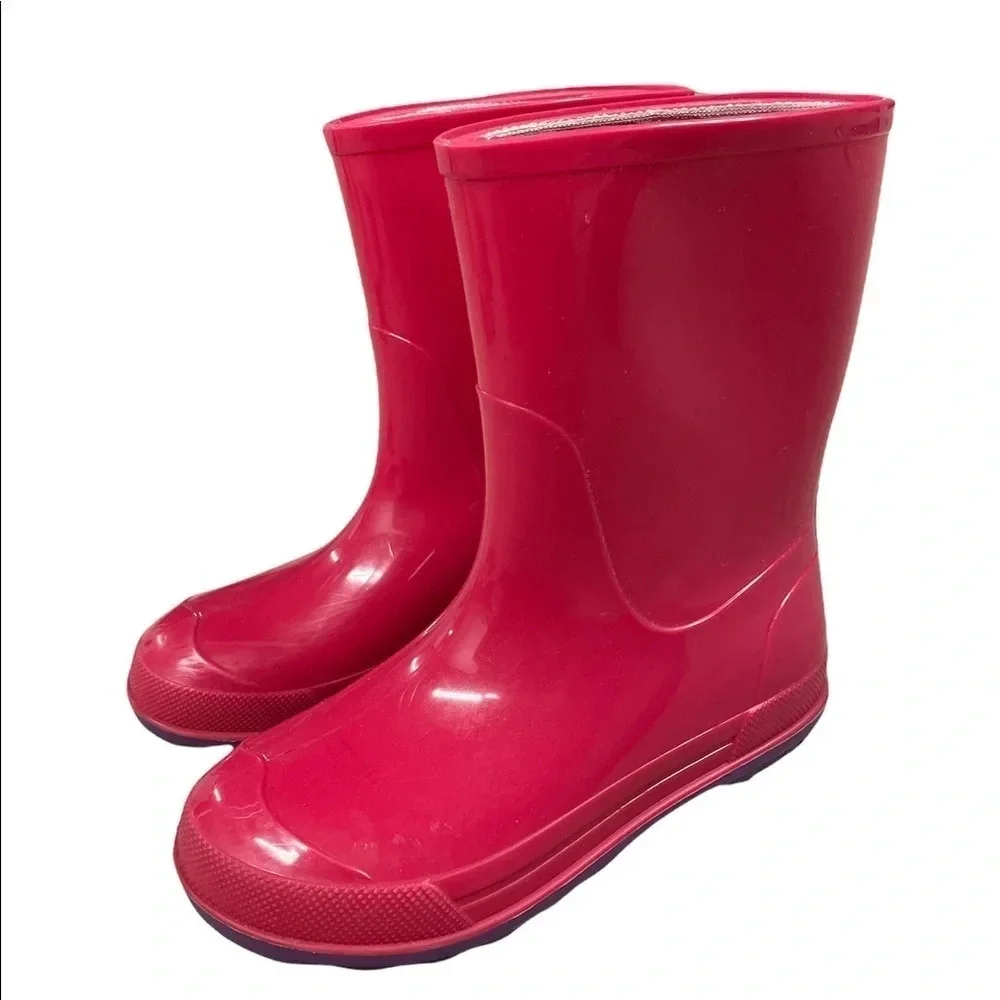 Toddlers Pink Rain Boots size 11-12 Made in Canada